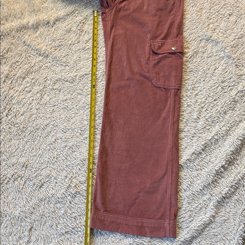 NWT American Eagle Dreamy Corduroy Super High-Waisted Baggy Wide-Leg  size 6 - Picture 8 of 13